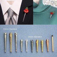 "Poirot" 1930s style posy holder lapel pin/brooch vase for corsage*boutonniere