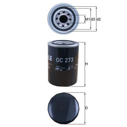 Oil filter for nissan - oil,