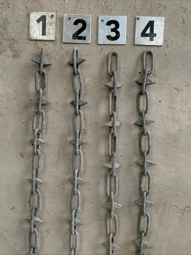 Old used rusty chains - , anchor