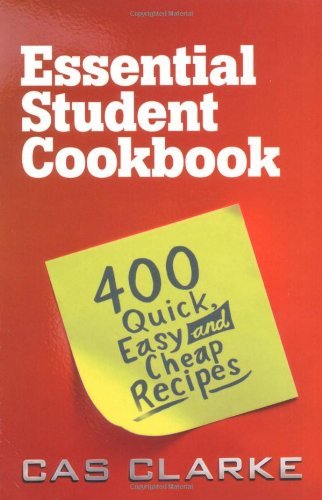 Essential student cookbook - student,