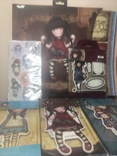 santoro gorjuss Bundle - 12” X12”papers And 3 Large Stamps, 2 Smaller Set