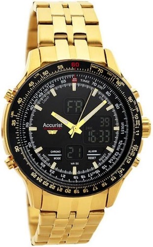 Accurist mens dual display - accurist,