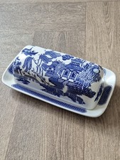 Vintage Churchill Blue Willow