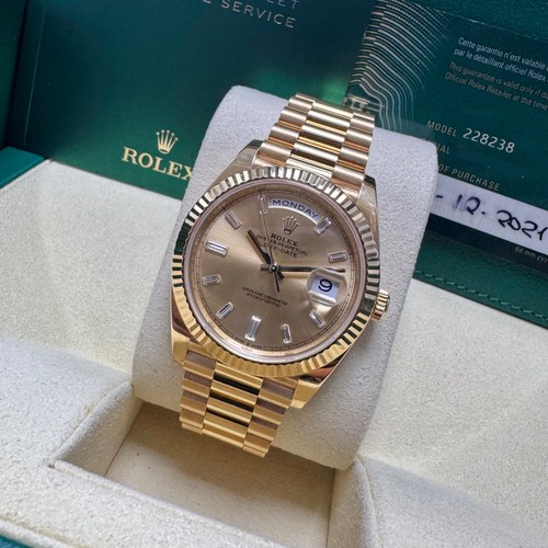 2021 rolex daydate 40mm - rolex, 228238