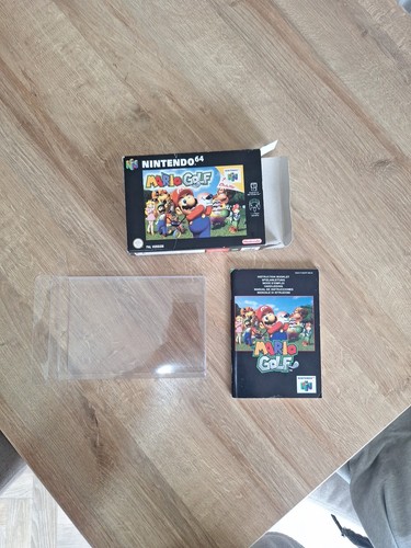 Mario golf n64 nintendo - mario, box