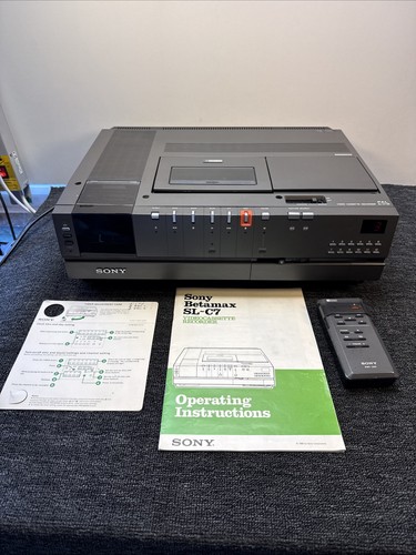 Sony c7ub betamax video - betamax,