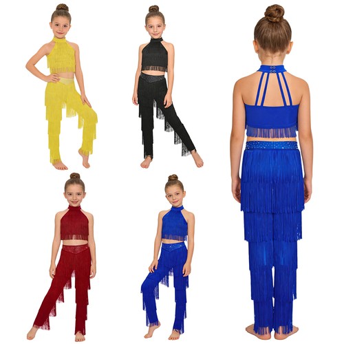Girls dancewear fringe - dancewear,