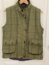 Green Tweed Gilet Green Belt
