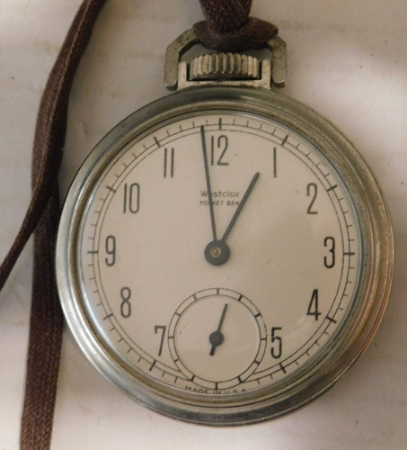 Vintage pocket watch - pocket, westclox