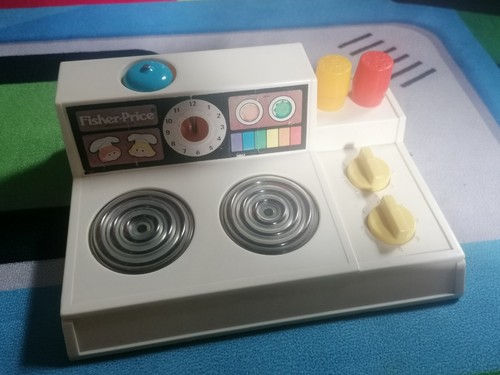 Fisher price 1978 stove top - stove,