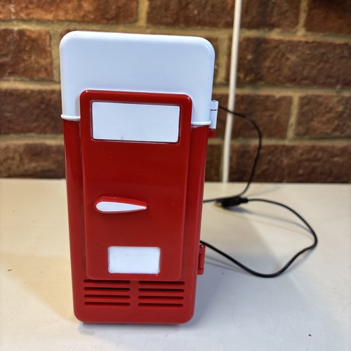 Usb mini fridge - usb, red