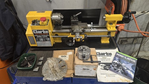 Clarke mini metal lathe - clarke,