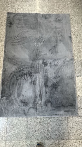 Grey fluffy indoor - grey,
