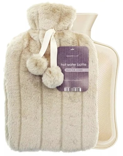Hot water bottle - hot, with