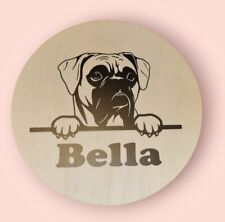 Dog Pet Personalised Wall Hanger 10" 250cm