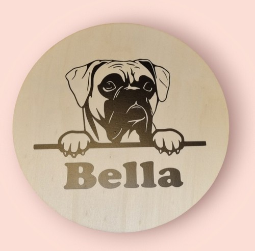 Dog pet personalised wall - pet,