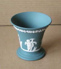 Wedgwood TEAL Jasperware FOUR