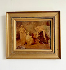 BEAUTIFUL ANTIQUE CRYSTOLEUM