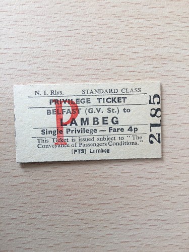 Railway ticket - ,