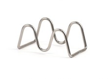 Wire Taco Holder | Stainless Steel | 1-2 / 2-3 Grid Holder | Mexican Catering