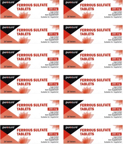 Ferrous sulphate 200mg - ferrous,