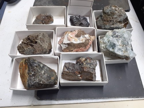 Mineral collection locations - collection, 8
