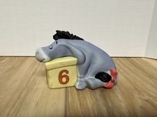 Precious Moments Disney Eeyore 6th Birthday Ceramic Figurine Winnie the Pooh 