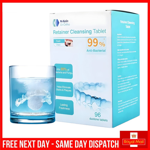 Retainer cleaner tablets - retainer,