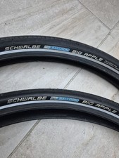 Pair Schwalbe big Apple 26x2.0 Balloon K Gaurd Hybrid Road Tyres