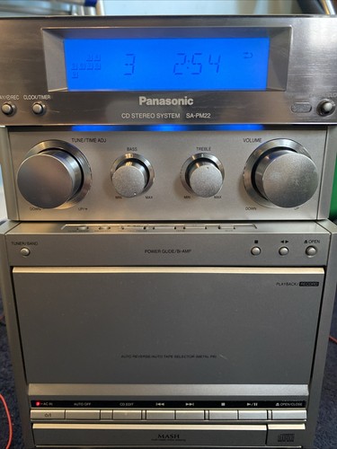 Panasonic pm22 cassette - sc-pm22, cd/cassette