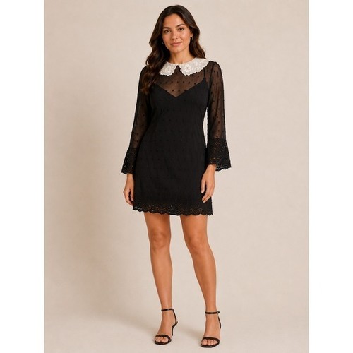 Zara black dress - zara,
