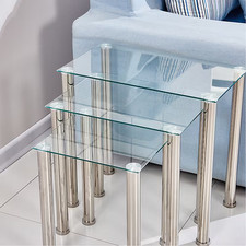 Nest of 3 Modern Coffee Table