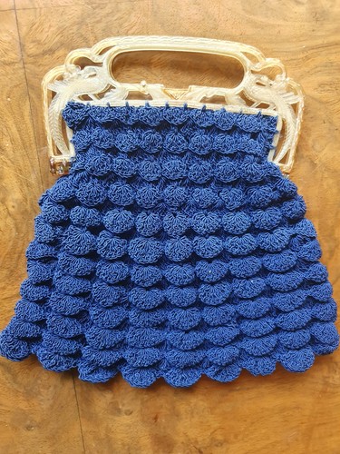 Gorgeous woven crochet - , vintage