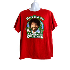 Bob Ross T Shirt MensSize XL