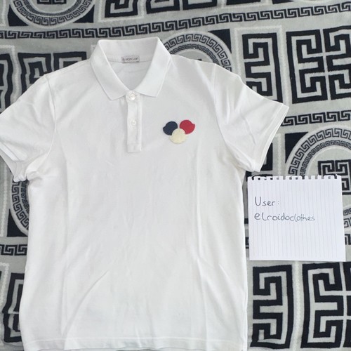 Moncler men white cotton - men’s,