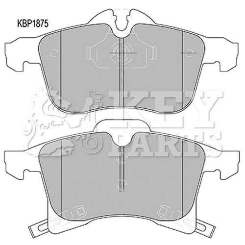 Brake pads set for - set,