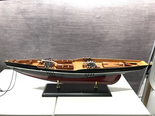 Wooden bluenose model - 2,