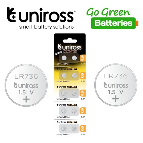 Uniross lr41 batteries - uniross,