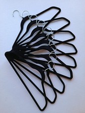 Velvet covered coat hangers - velvet,