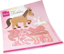 Marianne Designs Metal Cutting Dies Eline's Horses  COL1568