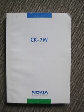 Nokia car kit instructions CK-7W
