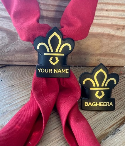 Personalised leather scout - personalised,