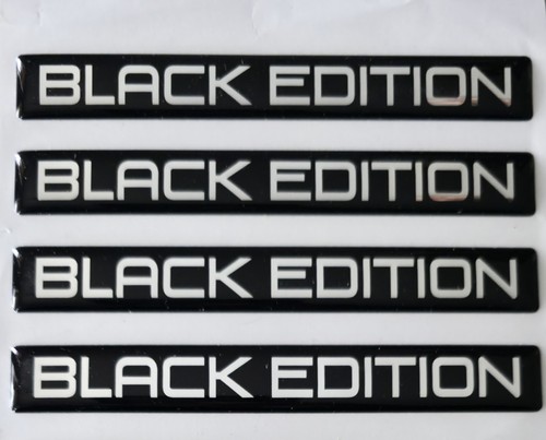 Black edition domed - 3d,
