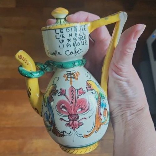 Antique italian pitcher - italian, wine