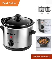 Elegant 1.5L Mini Slow Cooker