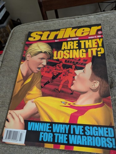 Striker comic strip - strip, magazine