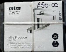 Mira Showers Precision Bath Filler Tap Chrome Ultra Smooth 2.1817.004