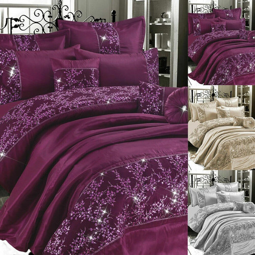 Gigi embroidered lace duvet - embroidered,