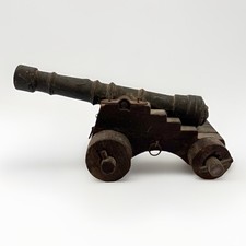 VTG Cast Iron Naval Cannon on