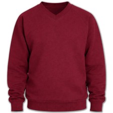 Mens V-Neck Raglan Jumper